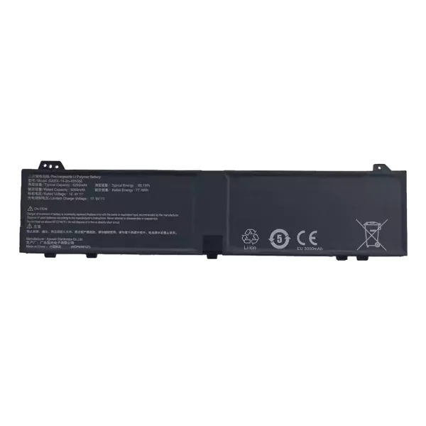 Baterai Laptop MECHREVO GXIDL-14-20-4S5050