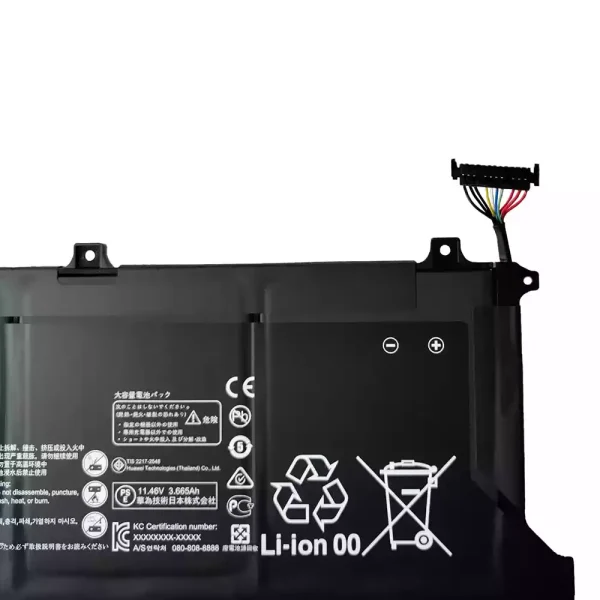 Baterai Laptop HUAWEI HNL-WFP9 HNL-WFQ9 HNL-WFP9Q WRTD-WFH9Q WRTD-WDH9 WRTD-WFH9 HLY-19R - Gambar 2