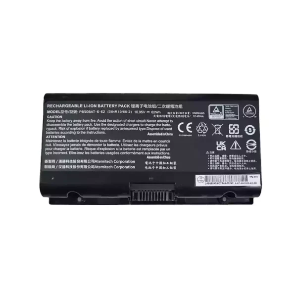 Baterai Laptop PB50BAT-6-62