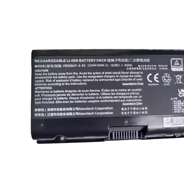 Baterai Laptop PB50BAT-6-62 - Gambar 3