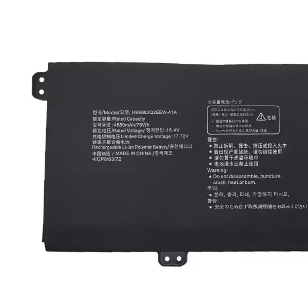 Baterai Laptop HUAWEI HB6683Q2EEW-41A HB6683Q2EEW-41C - Gambar 3
