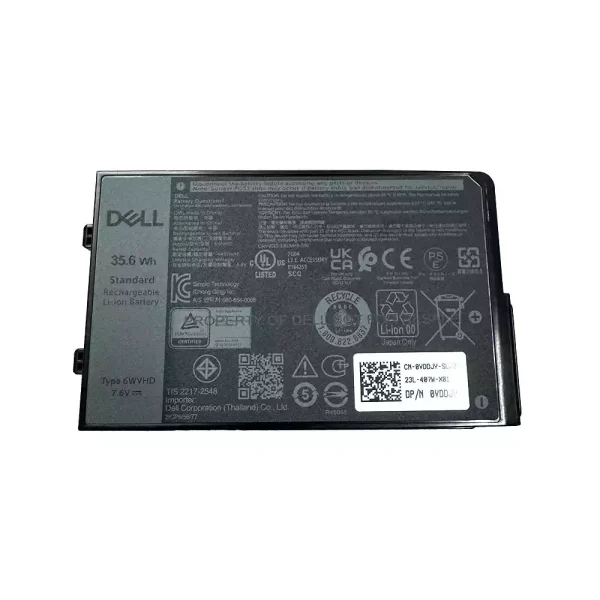 Baterai Laptop DELL 6WVHD VDDJY