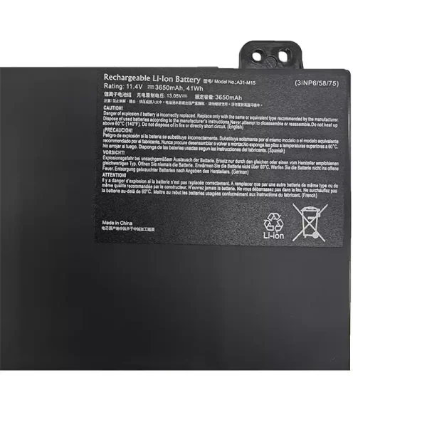Baterai Laptop A31-M15 - Gambar 3