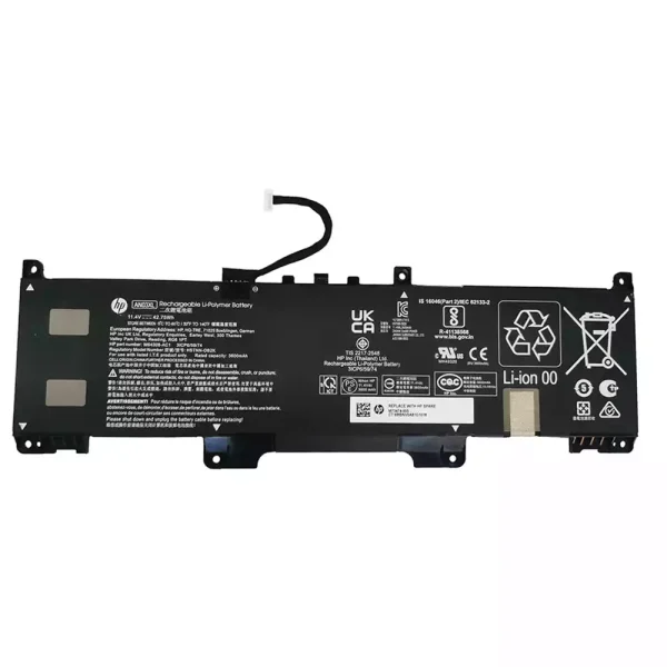 Baterai Laptop HP AN03XL