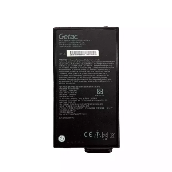 Baterai Laptop Getac BP3S2P2100S-02 BP3S1P2680B Getac F110