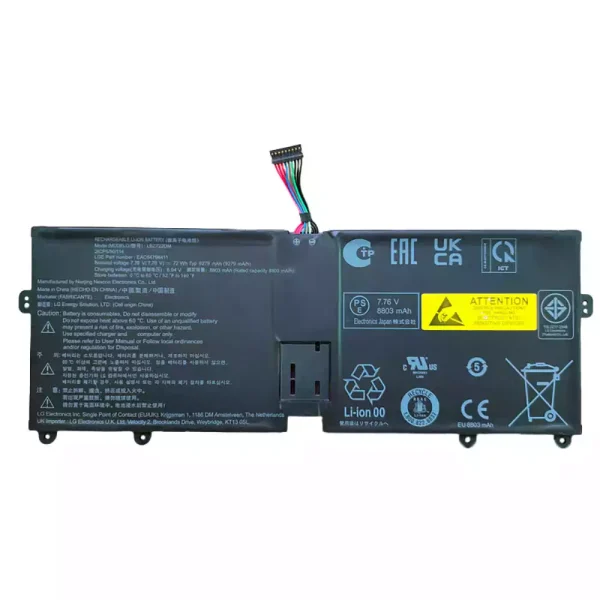 Baterai Laptop LG gram LBZ722DM