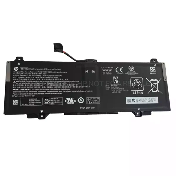 Baterai Laptop HP GG02XL