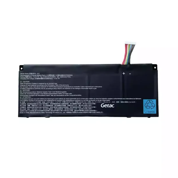 Baterai Laptop GETAC ICC