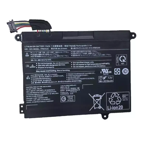 Baterai Laptop Fujitsu FPB0352S FPCBP578