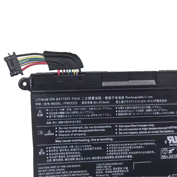 Baterai Laptop Fujitsu FPB0352S FPCBP578 - Gambar 3