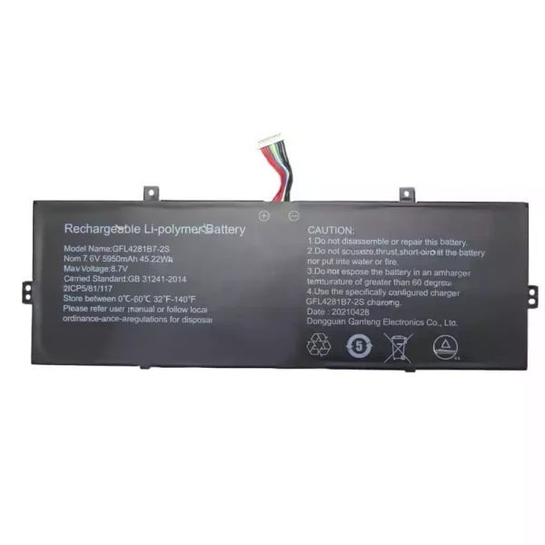 Baterai Laptop GFL4281B7-2S