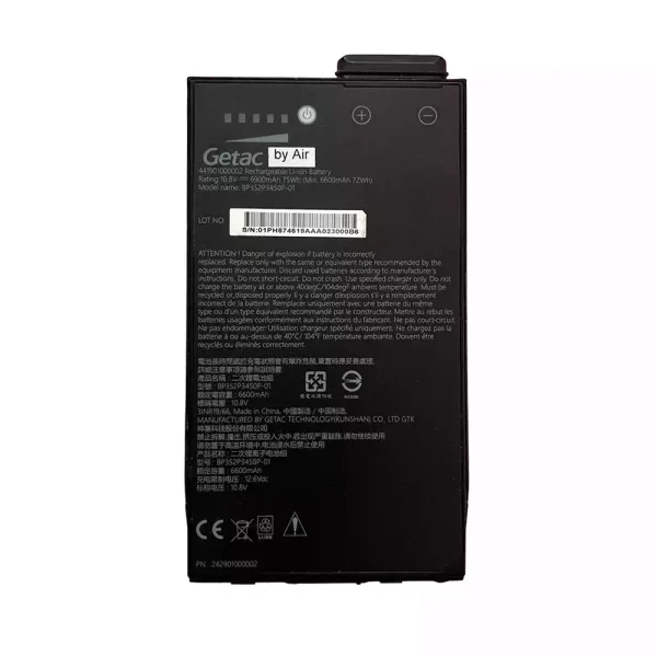 Baterai Laptop Getac BP3S2P3450P-01 441901000002