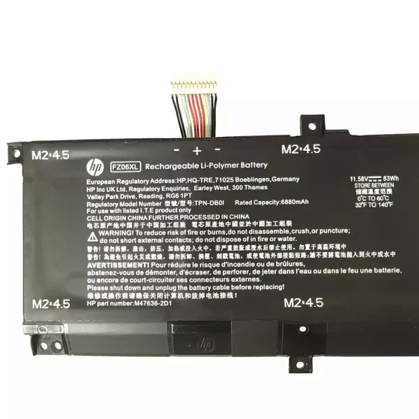 Baterai Laptop HP FZ06XL - Gambar 3
