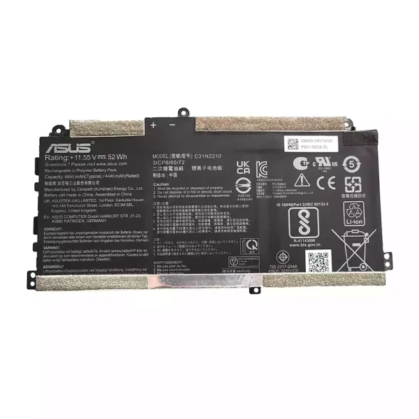 Baterai Laptop ASUS C31N2210