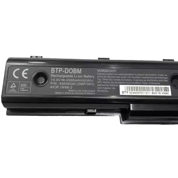 Baterai Laptop Medion BTP-DNBM,BTP-DOBM - Gambar 2