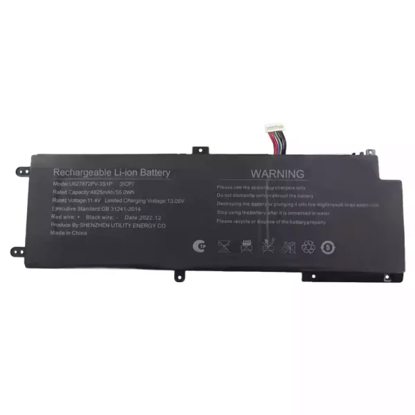 Baterai Laptop U627872PV-3S1P