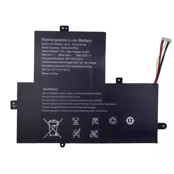 Baterai Laptop U478388PV-3S1P