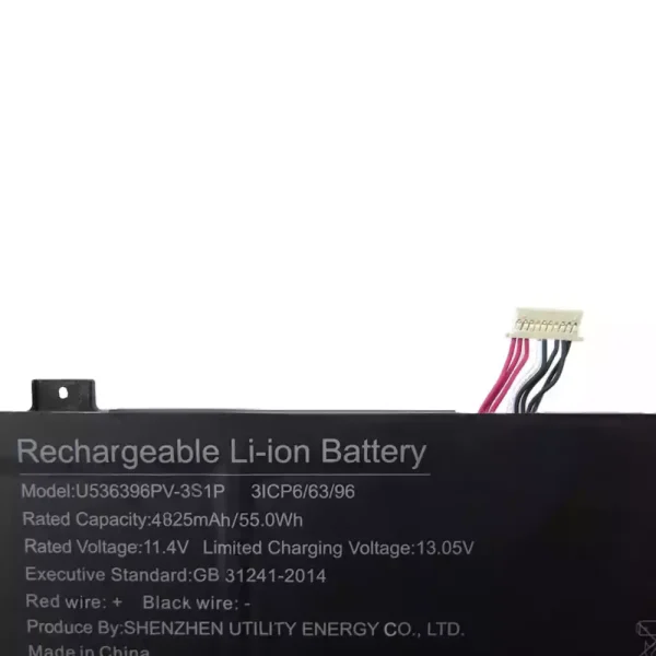 Baterai Laptop U536396PV-3S1P - Gambar 2