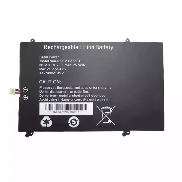 Baterai Laptop GSP3685104