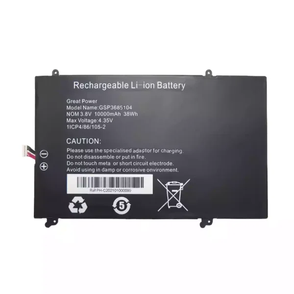 Baterai Laptop GSP3685104 - Gambar 2