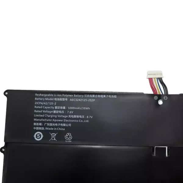 Baterai Laptop GY3242125PHV AEC3242125-2S2P - Gambar 3