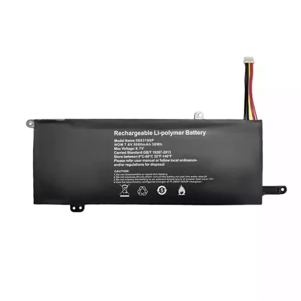 Baterai Laptop F152G-ZC-5095-4125 WTL-5883190P-2S 5883190P