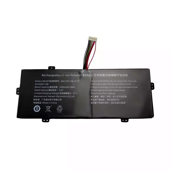Baterai Laptop AEC3781108-2S1P