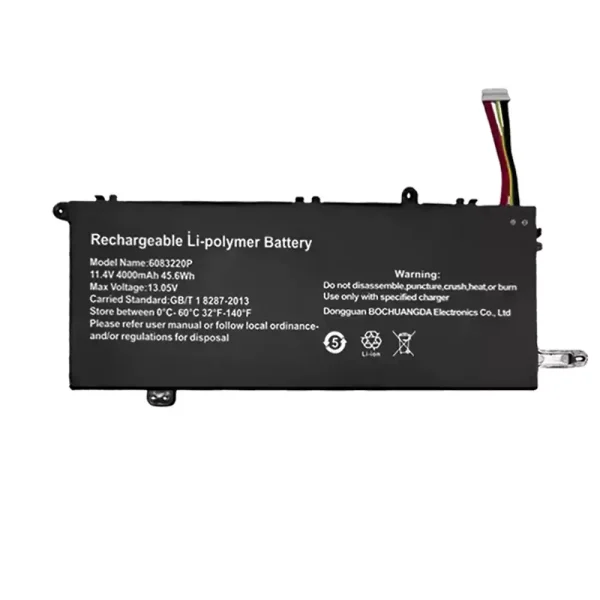 Baterai Laptop 6083220P