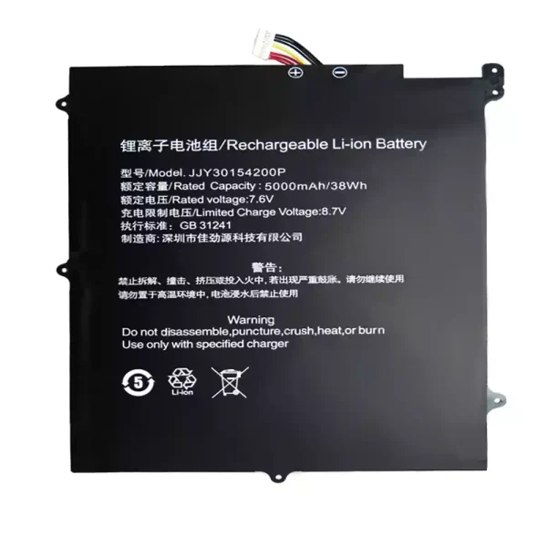 Baterai Laptop JJY30154200P