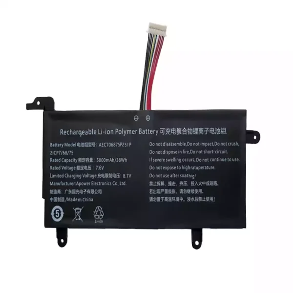 Baterai Laptop AEC706875-2S1P