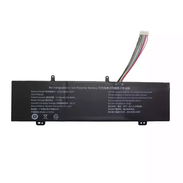 Baterai Laptop AEC616085-3S1P