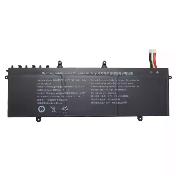 Baterai Laptop AEC578870-3S1P AEC578870-3S1P-N