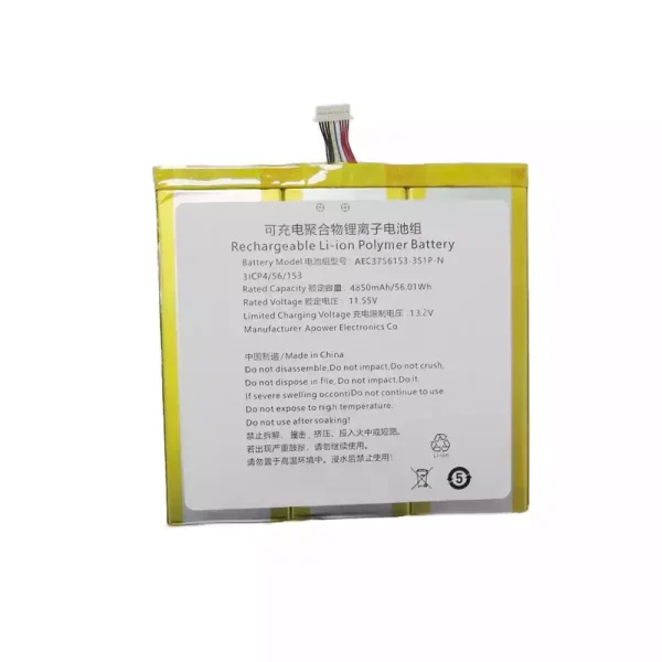 Baterai Laptop AEC3756153-3S1P AEC3756153-3S1P-N - Gambar 2