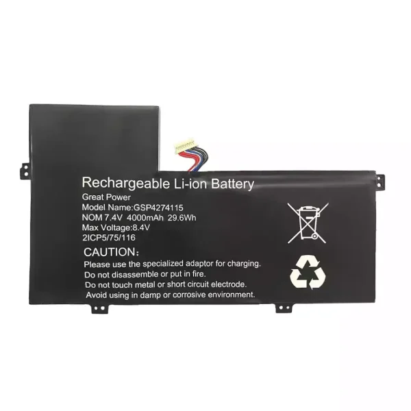 Baterai Laptop GSP4274115