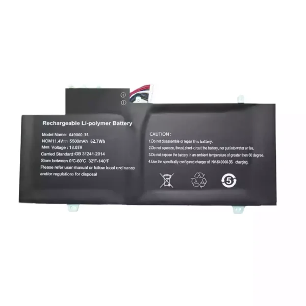Baterai Laptop 649060-3S