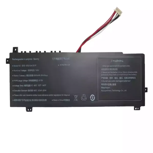Baterai Laptop 6552104-2S1P