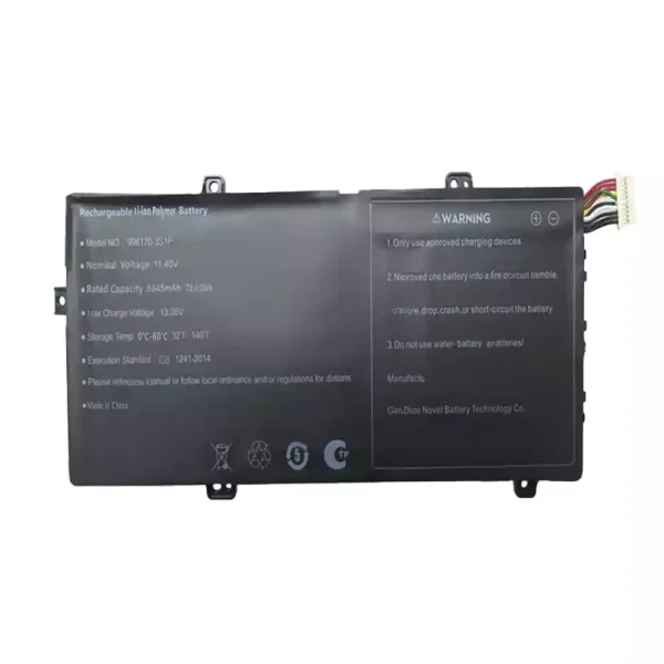 Baterai Laptop 996170-3S1P