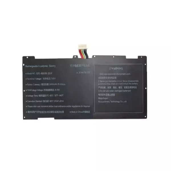 Baterai Laptop 406586-2S1P