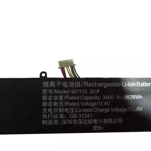 Baterai Laptop 607172 3S1P - Gambar 3