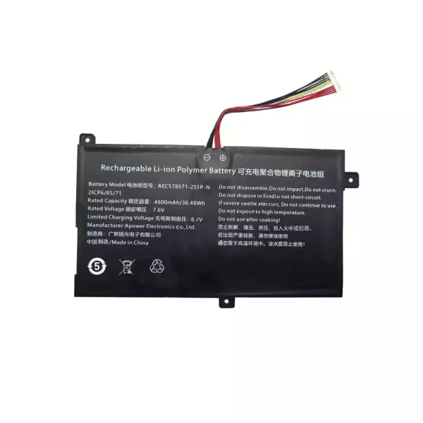 Baterai Laptop AEC578571-2S1P-N,AEC578571-2S1P - Gambar 2