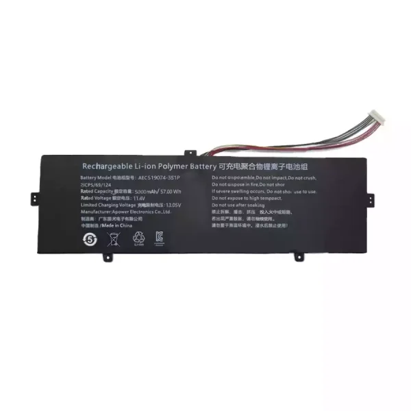 Baterai Laptop AEC519074-3S1P
