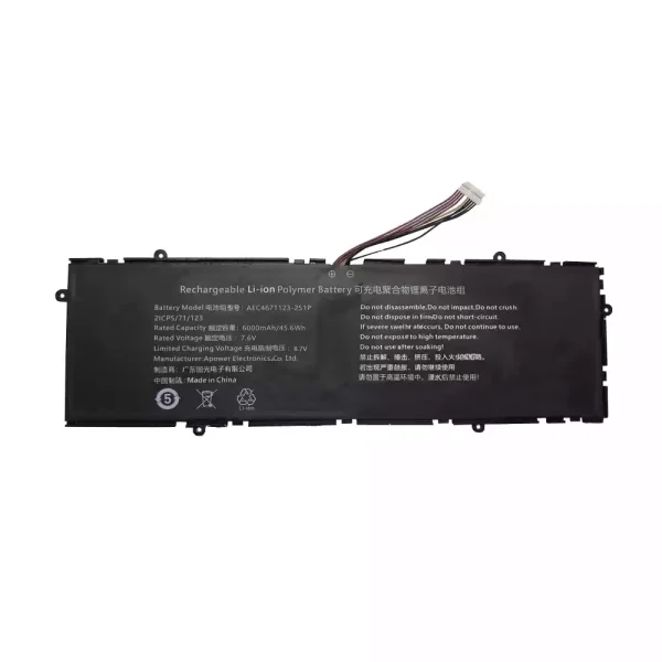 Baterai Laptop AEC4671123-2S1P