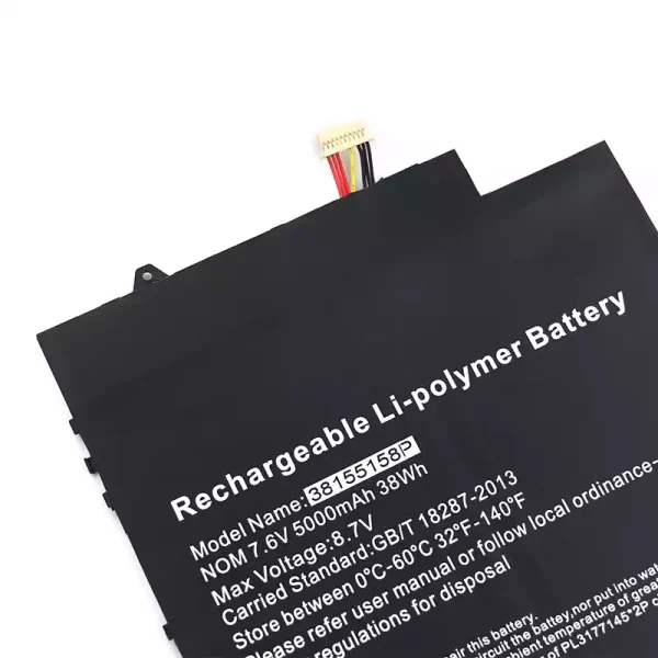 Baterai Laptop 38155158P Jumper EZBook X4 Pro - Gambar 3