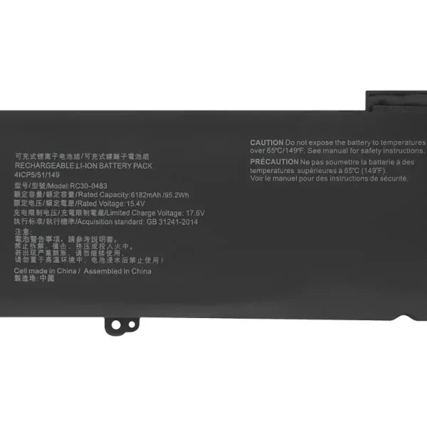 Baterai Laptop RAZER RC30-0483 RZ09-0510,BLADE 16 2023 - Gambar 3
