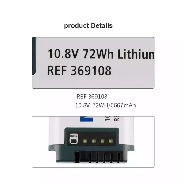Pengganti Baterai Untuk Hamilton C1,REF 369108 - Gambar 3