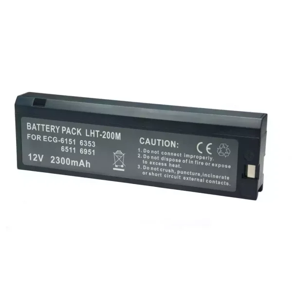 Pengganti Baterai Untuk NIHON KOHDEN ECG-6851K,ECG-6151,ECG-6353,ECG-6511,ECG-6551,ECG-6951,ECG-9120