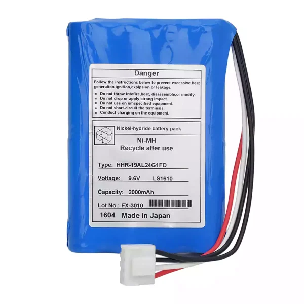 Pengganti Baterai Untuk Fukuda FX-3010 FCP-3610 HHR-19AL24G1FD LS1610