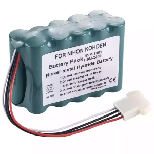 Pengganti Baterai Untuk Nihon Kohden I 2301A,Nihon Kohden I 2304A,Unipower B11419,Alphasource AS36011,Interstate Batteries AMED2131