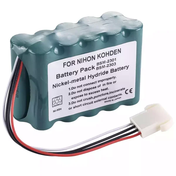 Pengganti Baterai Untuk Nihon Kohden I 2301A,Nihon Kohden I 2304A,Unipower B11419,Alphasource AS36011,Interstate Batteries AMED2131