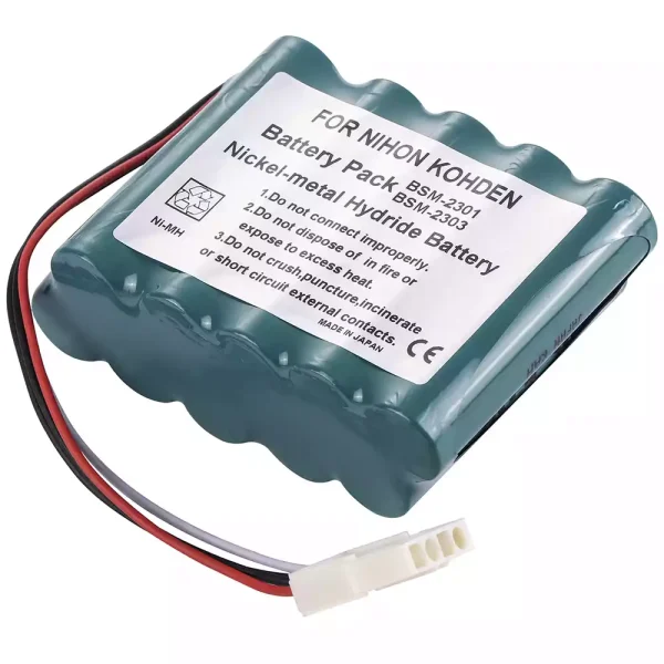 Pengganti Baterai Untuk Nihon Kohden I 2301A,Nihon Kohden I 2304A,Unipower B11419,Alphasource AS36011,Interstate Batteries AMED2131 - Gambar 2